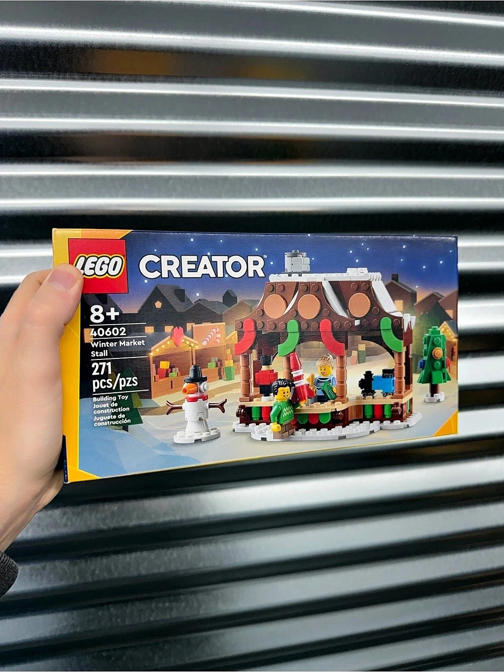 LEGO Winter Market Stall Creator Set 40602 Multi & Red